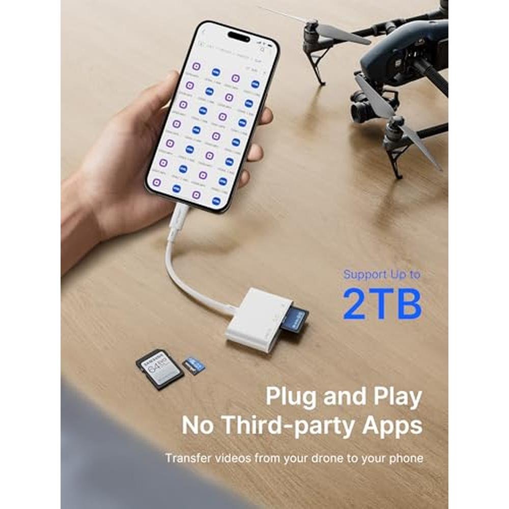 4-in-1 USB C SD Card Reader: JSAUX USB-C Micro SD Card – Packaging