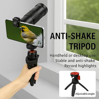 40x Telephoto Lens: 2-in-1 Mobile Phone Camera Lens Kit – Close-up Detail