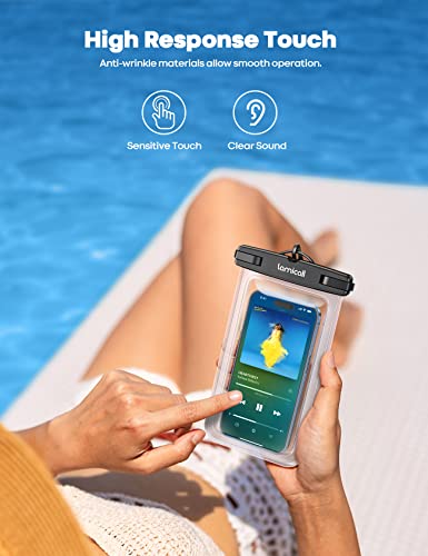 Lamicall Waterproof Phone Pouch Case – Close-up Detail