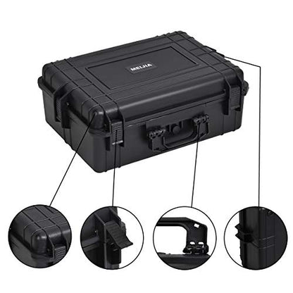MEIJIA Portable Waterproof Protective Hard Case – Size Reference