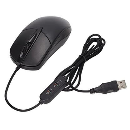 Heated Mouse: ASHATA Wired Heated Mouse Constant – Front View