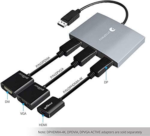 DisplayPort Gofanco: Gofanco Prophecy 1x3 DisplayPort 1.2 – In Use