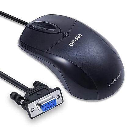 Industrial Mouse: PAWHITS RS232 COM Port Mechanical Mouse – Front View