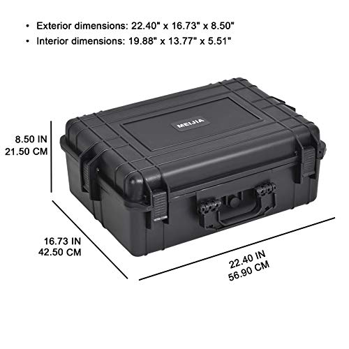 MEIJIA Portable Waterproof Protective Hard Case – In Use