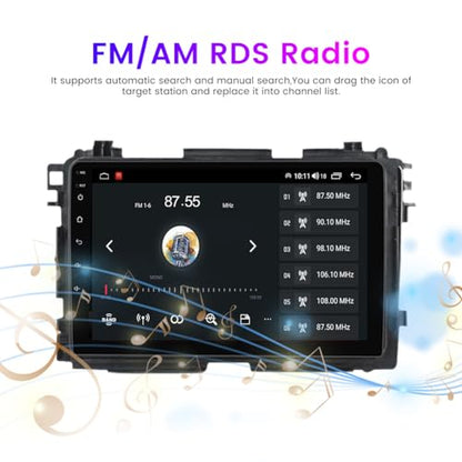 Android 13 Car Stereo Double Din for Honda Vezel HR-V HRV – In Use