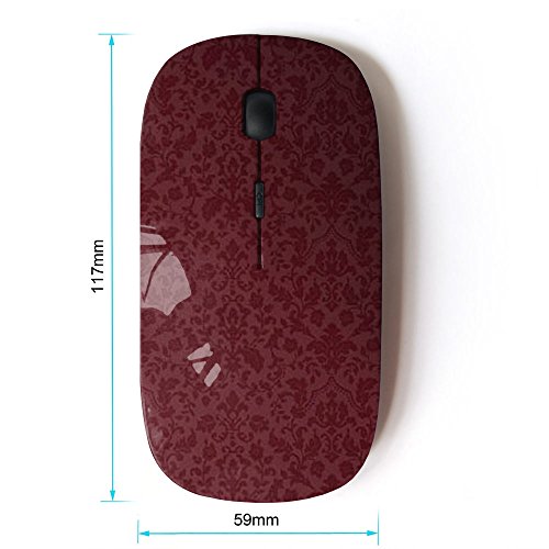Koolmouse Optical: KOOLmouse 2.4G Wireless Mouse Brown – Side View
