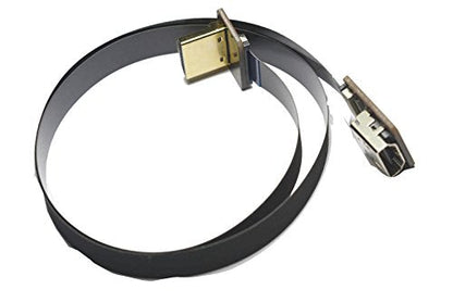 Standard Permanent Flat Slim Thin HDMI FFC FPV Cable – Close-up Detail