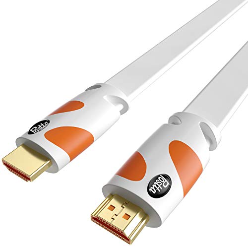 HDMI Cable: Postta Flat 25-Feet 4K HDMI 2.0 Cable – Front View