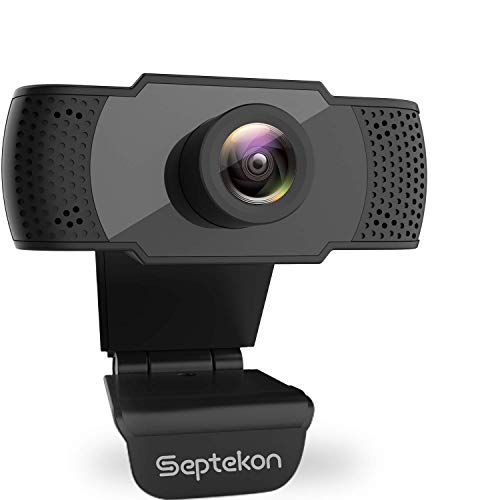 Septekon 1080p: Septekon HD Webcam with Microphone – Front View