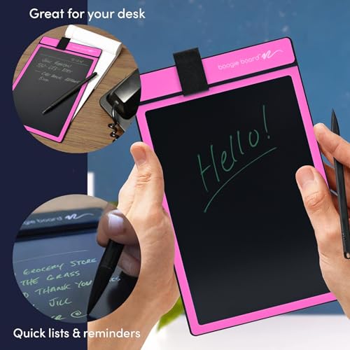 Writing Pad: Boogie Board Basics Reusable Digital Drawing – Close-up Detail