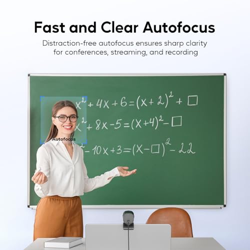 Holyask 4K Webcam: Ultra 4K HD Autofocus Dual – In Use