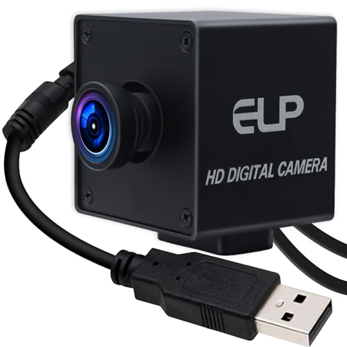 Camera ELP: ELP Global Shutter USB Wide Angle Webcam 1080P – Front View