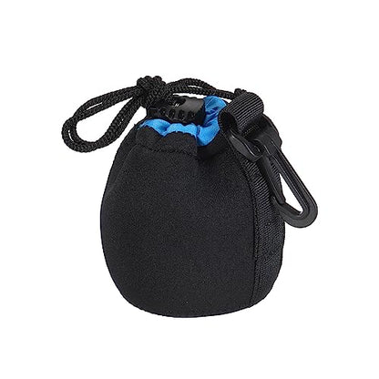 PATIKIL Camera Lens Bag: 2.8" IDx3.9 H Drawstring Lens – Close-up Detail