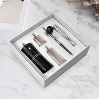 SHPTDJTIC Mini Cordless Airbrush kit Makeup Airbrush kit protable Airbrush Set (A, Black)…