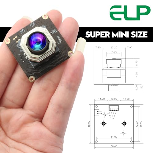 ELP 1080P 120fps USB AutoFocus Camera Module – Close-up Detail