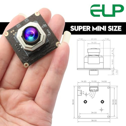 ELP 1080P 120fps USB AutoFocus Camera Module – Close-up Detail
