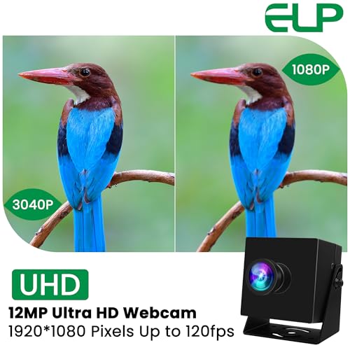 ELP 1080P 120fps USB Camera: High-Speed Mini Design for – Close-up Detail