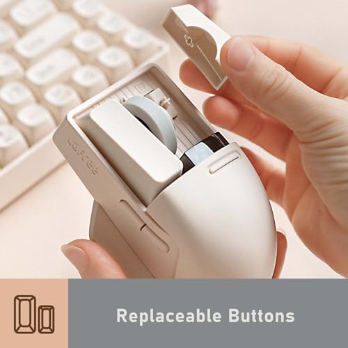 Lofree Touch: Lofree Touch PBT Wireless Mouse – In Use