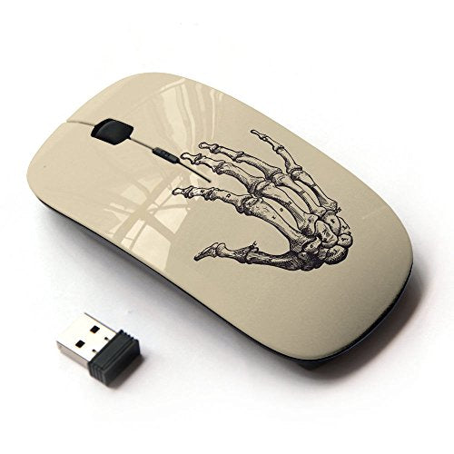 KawaiiMouse [ Optical 2.4G Wireless Mouse ] Hand Bones – Front View