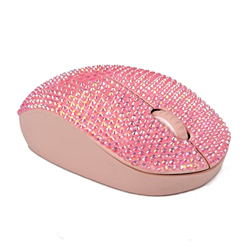 Mouse Bling: Bling Dazzling 2.4GHz Wireless Silent Mouse – In Use