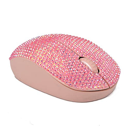 Mouse Bling: Bling Dazzling 2.4GHz Wireless Silent Mouse – In Use