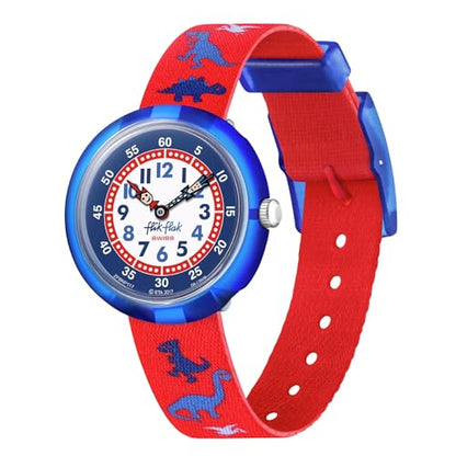Flik Flak Boy Kids Watch: Biosourced Quartz Waterproof – Front View