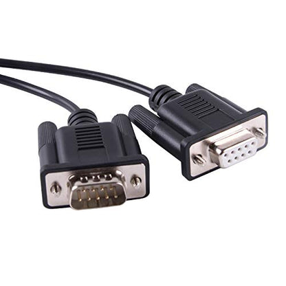 DB9 Male to Female Cable: APC UPS 940-0024C – Side View