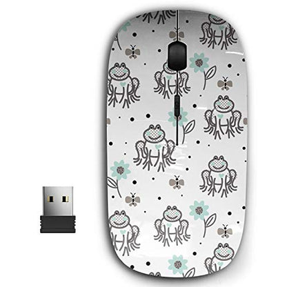 KAWAMOUSE Ergonomic: KAWAMOUSE 2.4G Portable USB Wireless – Front View