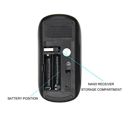 KawaiiMouse [ Optical 2.4G Wireless Mouse ] Hand Bones – In Use