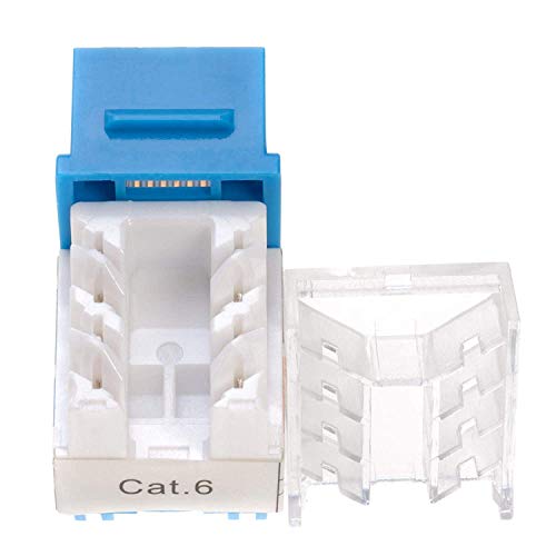 45 Degree Termination: SATMAXIMUM Cat6 Keystone Ethernet – In Use