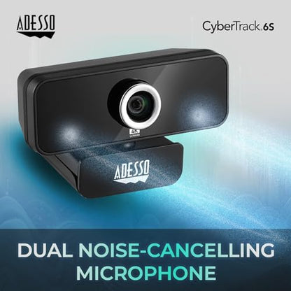 Adesso 4K HDR Ultra HD USB Webcam CyberTrack 6S Camera – Packaging