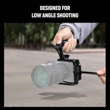 NEEWER Camera Top Handle with 3/8" Wing Screw & Locating – Feature Highlight