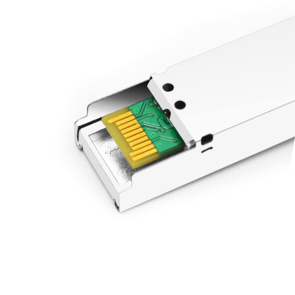 1.25G SFP SX 1000Base-SX Multi-Mode Mini GBIC 850nm MMF 550m LC DOM Transceiver Module for Cisco GLC-SX-MMD GLC-SX-MM SFP-GE-S Ubiquiti UF-MM-1G Finisar D-Link Brocade and More 4 Pack