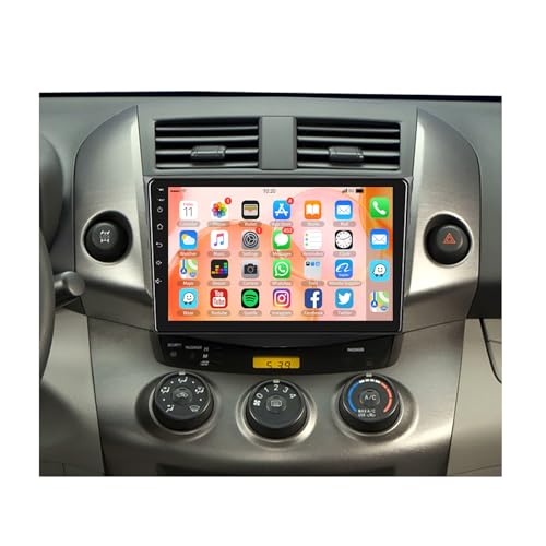 Android 13 Car Radio for Toyota RAV4 2007 2008 2009 2010 – Front View