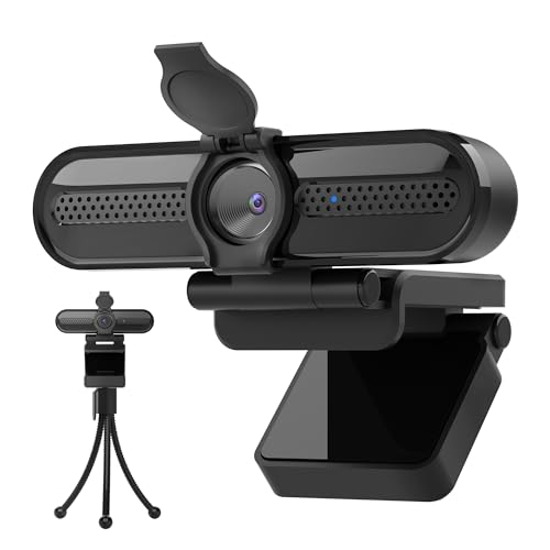 Saylas 2K Webcam: FHD Streaming Camera with 2K/30fps – Front View