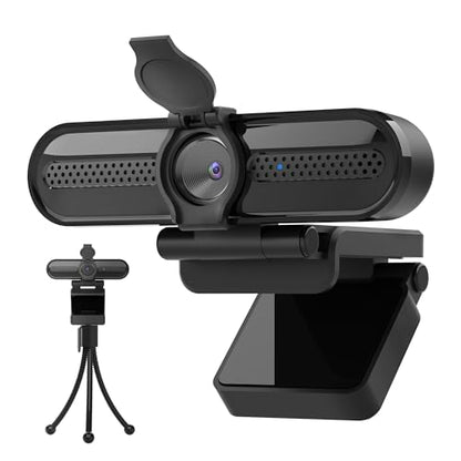 Saylas 2K Webcam: FHD Streaming Camera with 2K/30fps – Front View