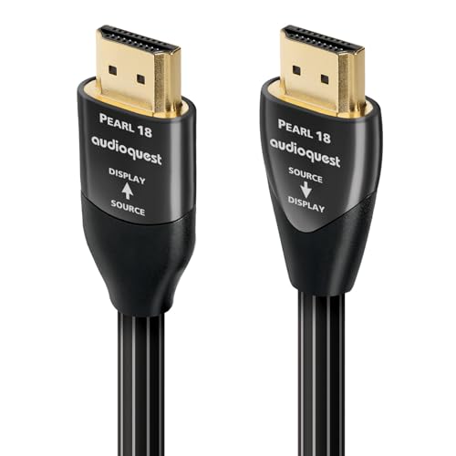 AudioQuest Pearl: 18 2.0b HDMI Cable 4K 8K Ultra HD – Front View