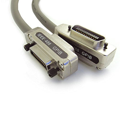 GPIB Tezong: TEZONG 2 Meter IEEE-488 GPIB/HPIB CN24 Male to – Close-up Detail