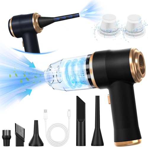 Car Vacuum: BELIBUY Mini 12000Pa Portable Cordless Handheld – Front View