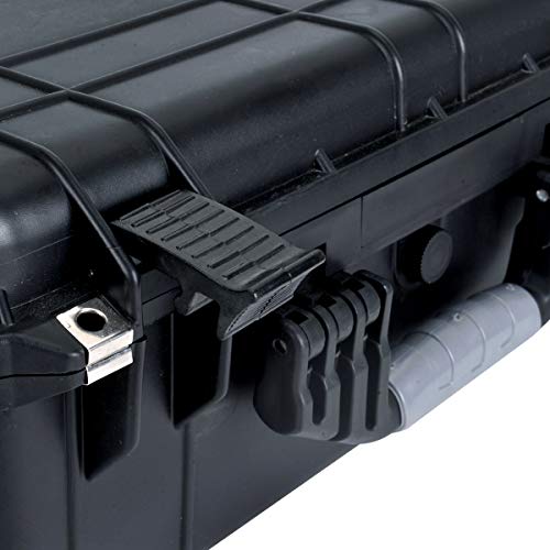 MEIJIA Portable All Weather Waterproof Protective Hard Case – Back View