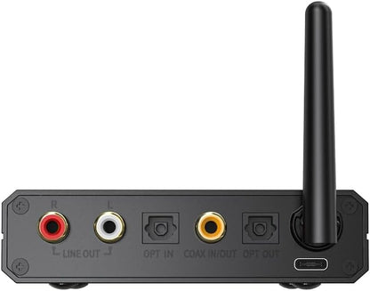 FiiO BR13 HiFi Bluetooth 5.1 Music Receiver Long Range – Side View