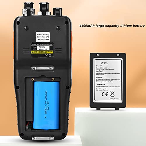 OTDR Fiber Optical Tester Portable Optic Power Meter – Back View