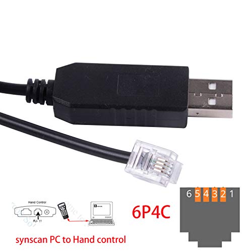 Control Support: FT231XS Telescopes Control Cable for – In Use