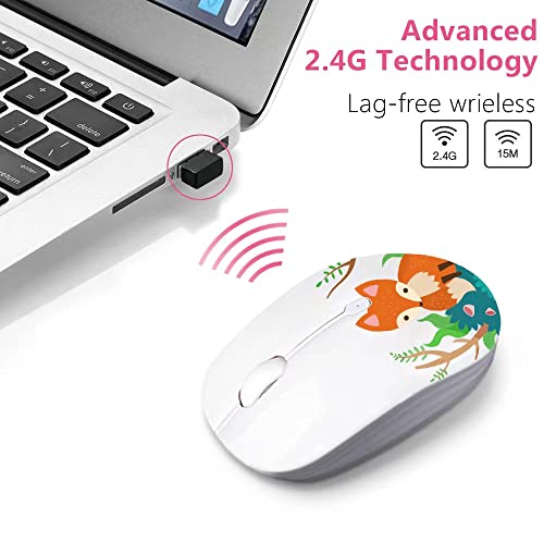 Juhoo Mouse: JUHOO Wireless Mouse Ergonomic Optical – In Use