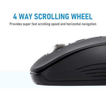 Mouse Bluetooth: Advanced Wireless Mouse with 2 Bluetooth – Packaging