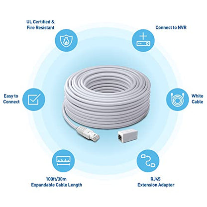 Swann Security: Cat5 Ethernet Cable NVR Extension Cord for – Packaging