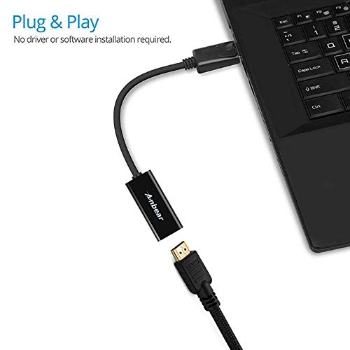 DisplayPort to HDMI Adapter: Anbear Premium 10-Pack – In Use