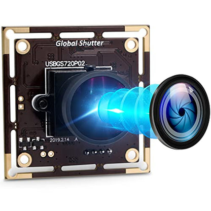 Camera IFWATER: IFWATER 60fps Global Shutter USB Camera – Front View