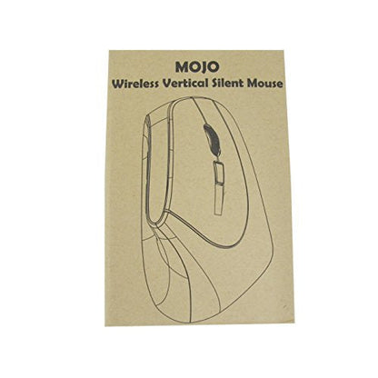 Mouse Mojo: MOJO Silent Bluetooth Vertical Mouse Wireless – Side View