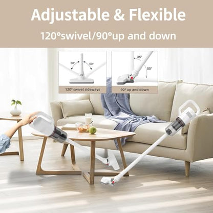 Vacuum Keromee: KEROMEE Cordless Vacuum Cleaner Handheld – In Use